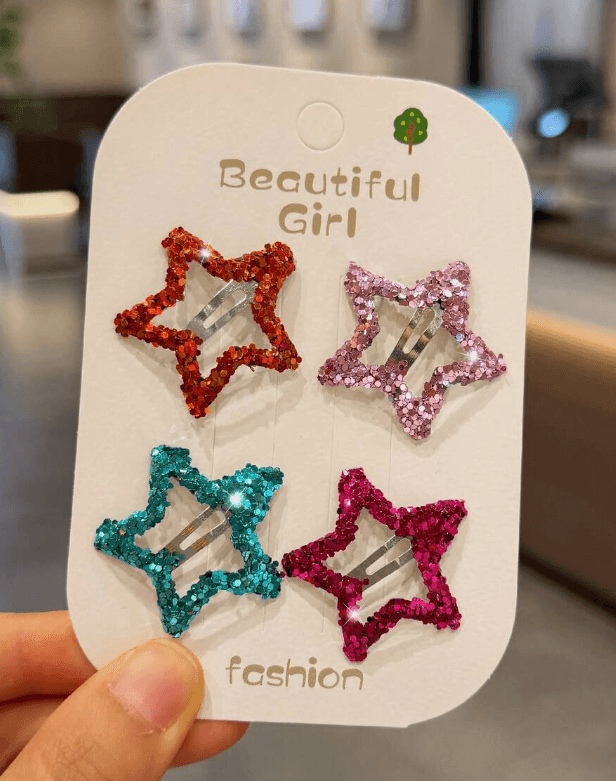 ganchos de estrella brillante